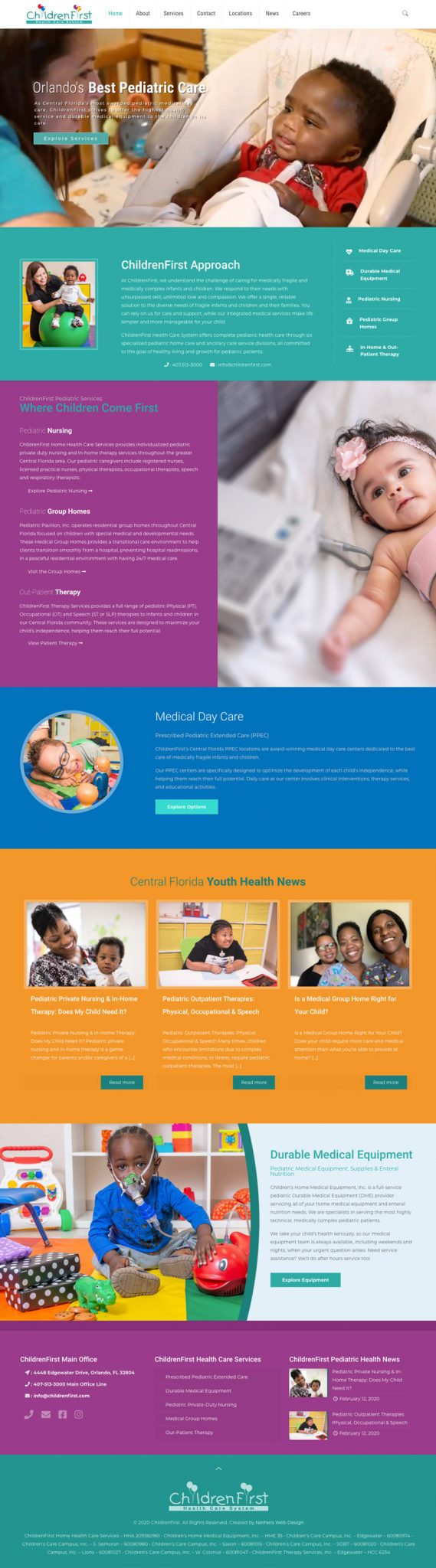 Pediatric-Childcare-Website-Design