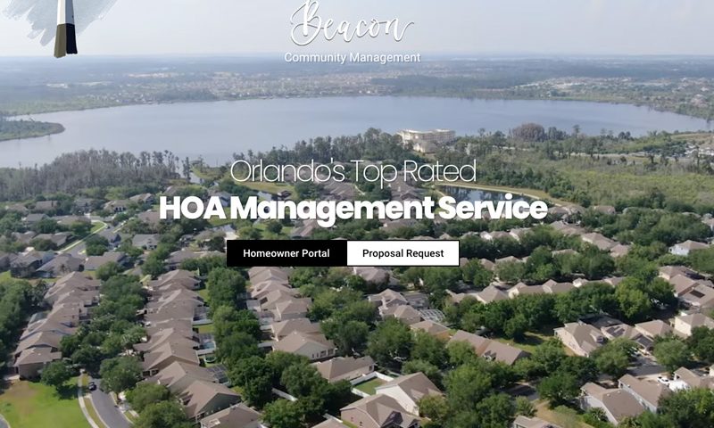 HOA Management Website Design