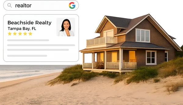 Realtor Website Design with Organic SEO