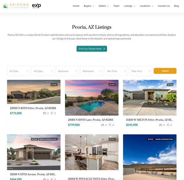 Realtor Town Listings