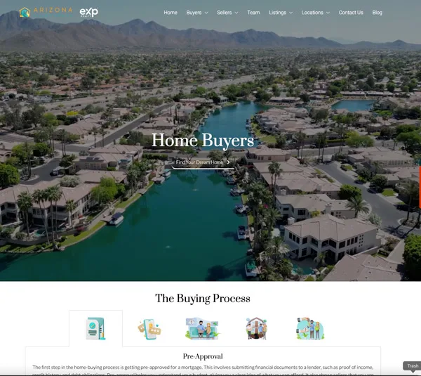 Realtor - Buyers Page