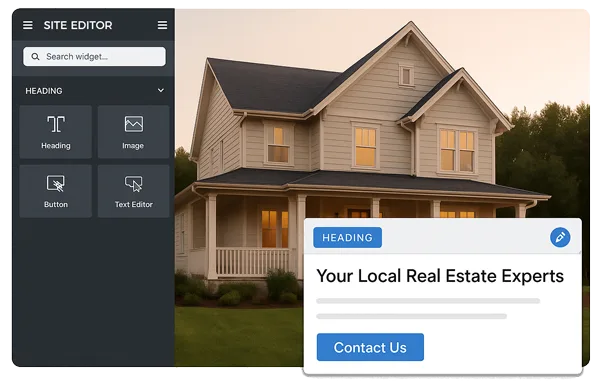 DIY Website Editor for Realtors