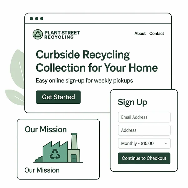 Top Website Design Options for Recycling Companies